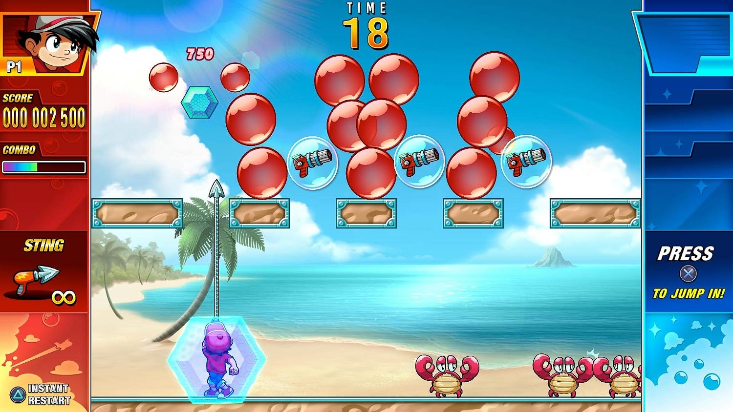 Detalle 2 de Pang Adventures Buster Edition para Nintendo Switch – Meridiem Games