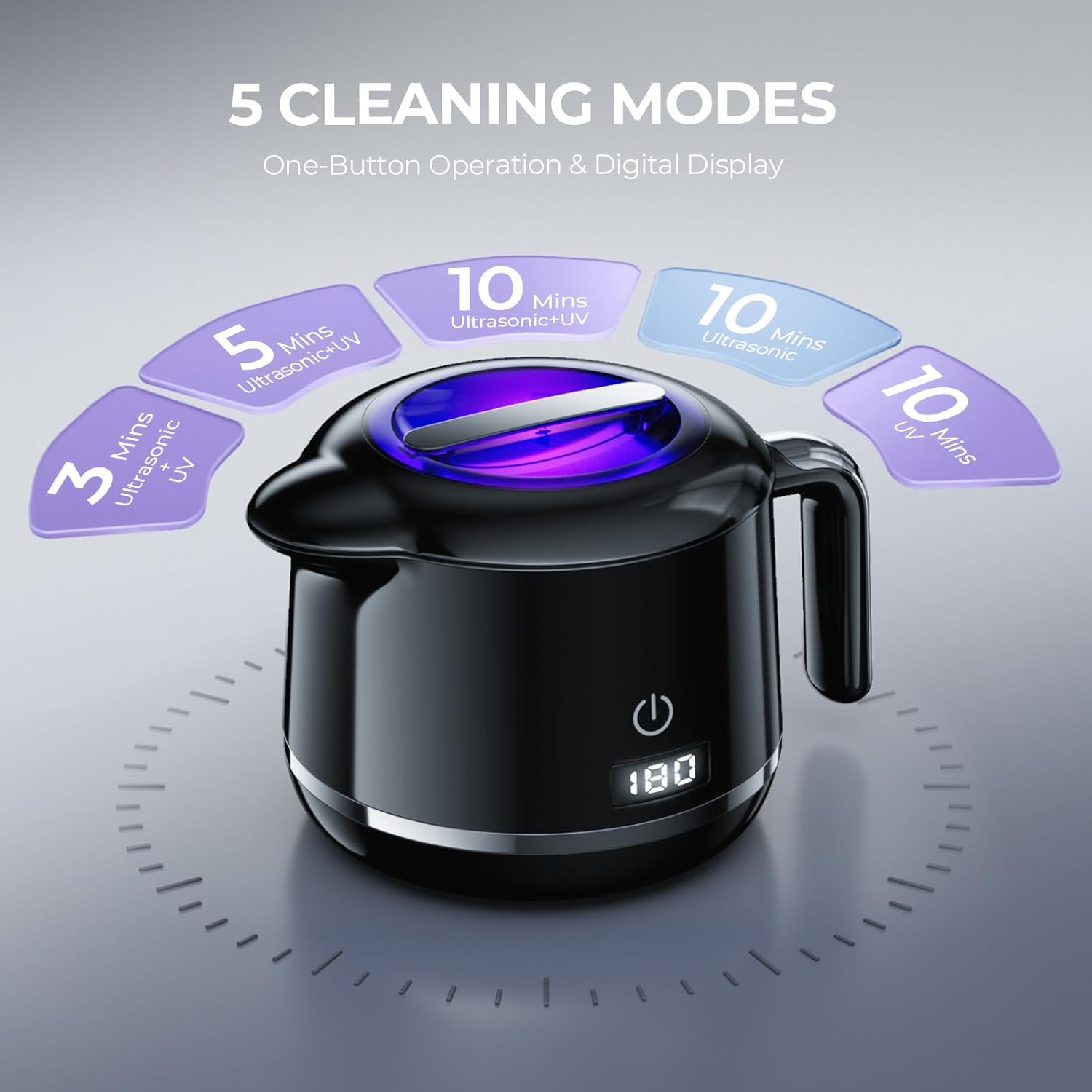 Thumbnail 5 de GYNHD Ultrasonic Retainer Cleaner 45kHz 🦷