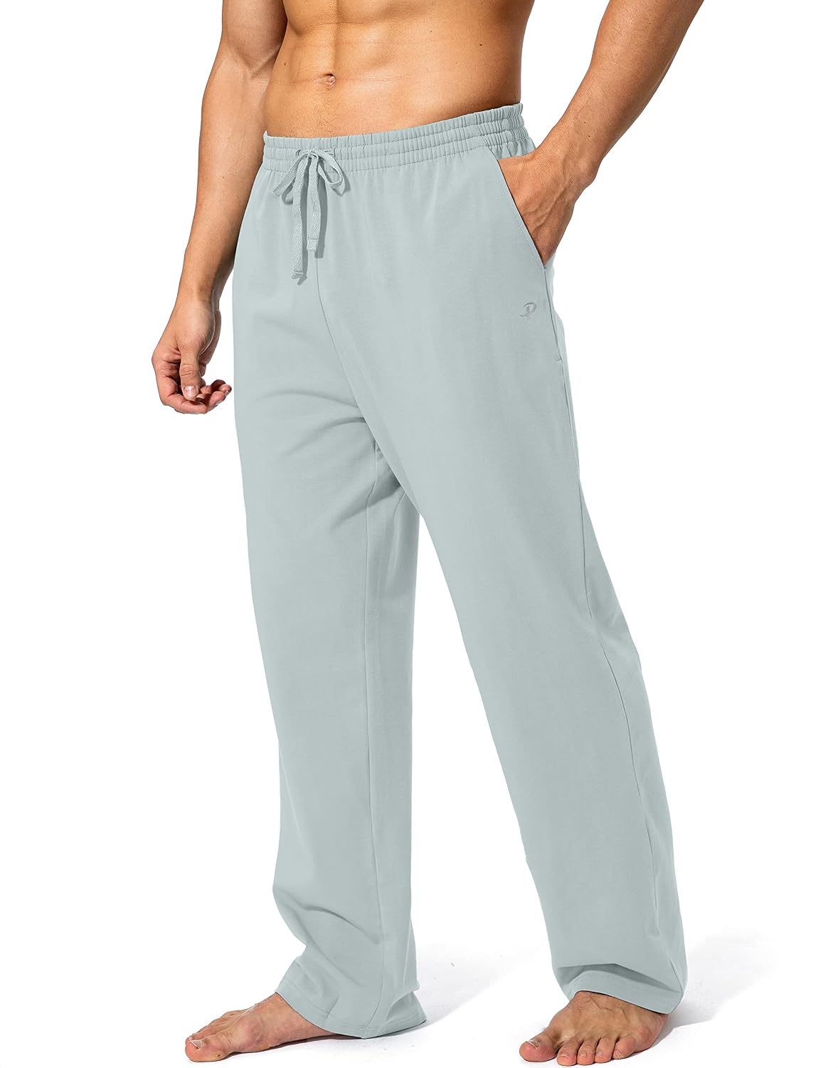 Detalle de Pudolla Men's Cotton Yoga Sweatpants with Pockets
