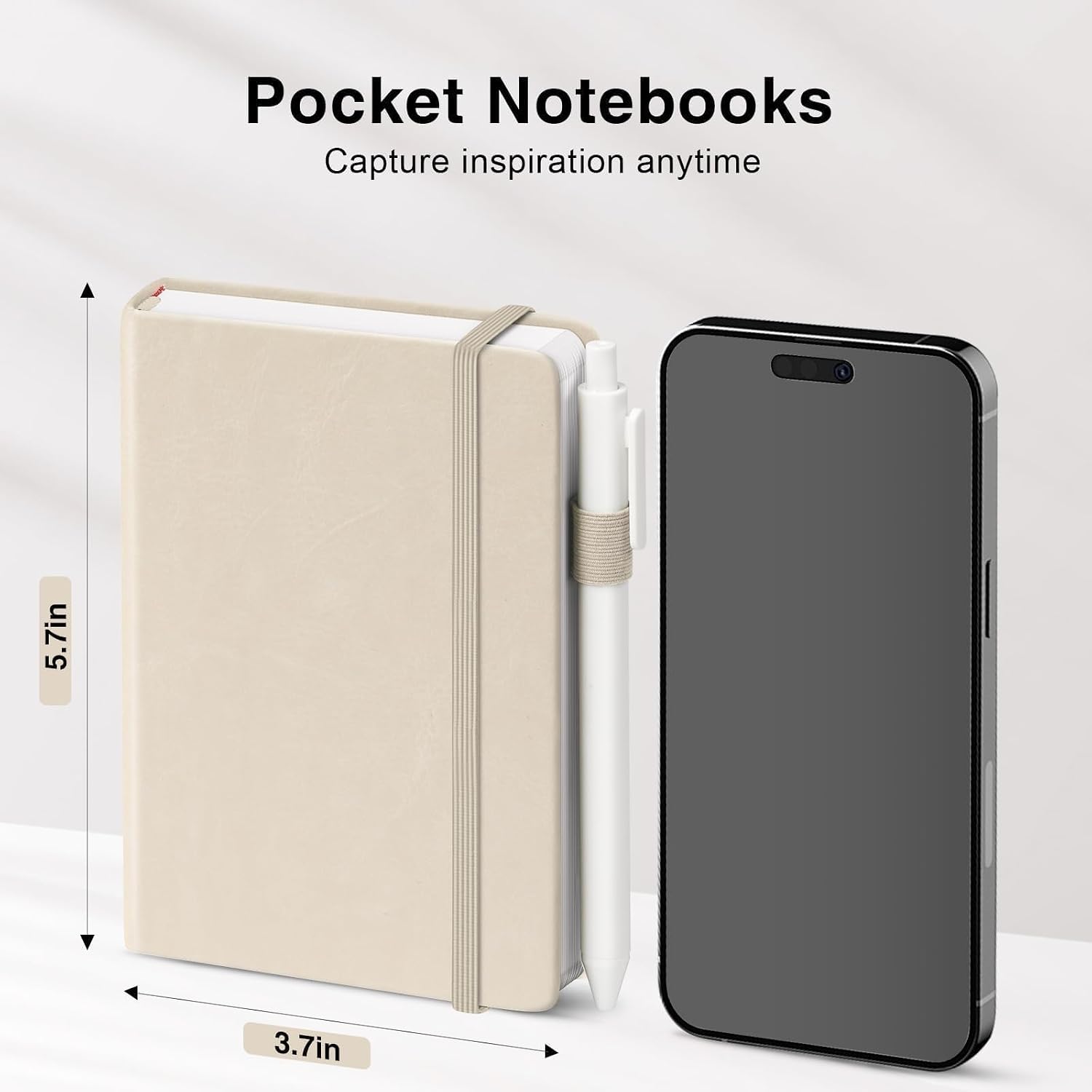 Thumbnail 1 de Oucaru A6 Pocket Notebooks, 16-Pack Lined Journals with Waterproof PU Covers