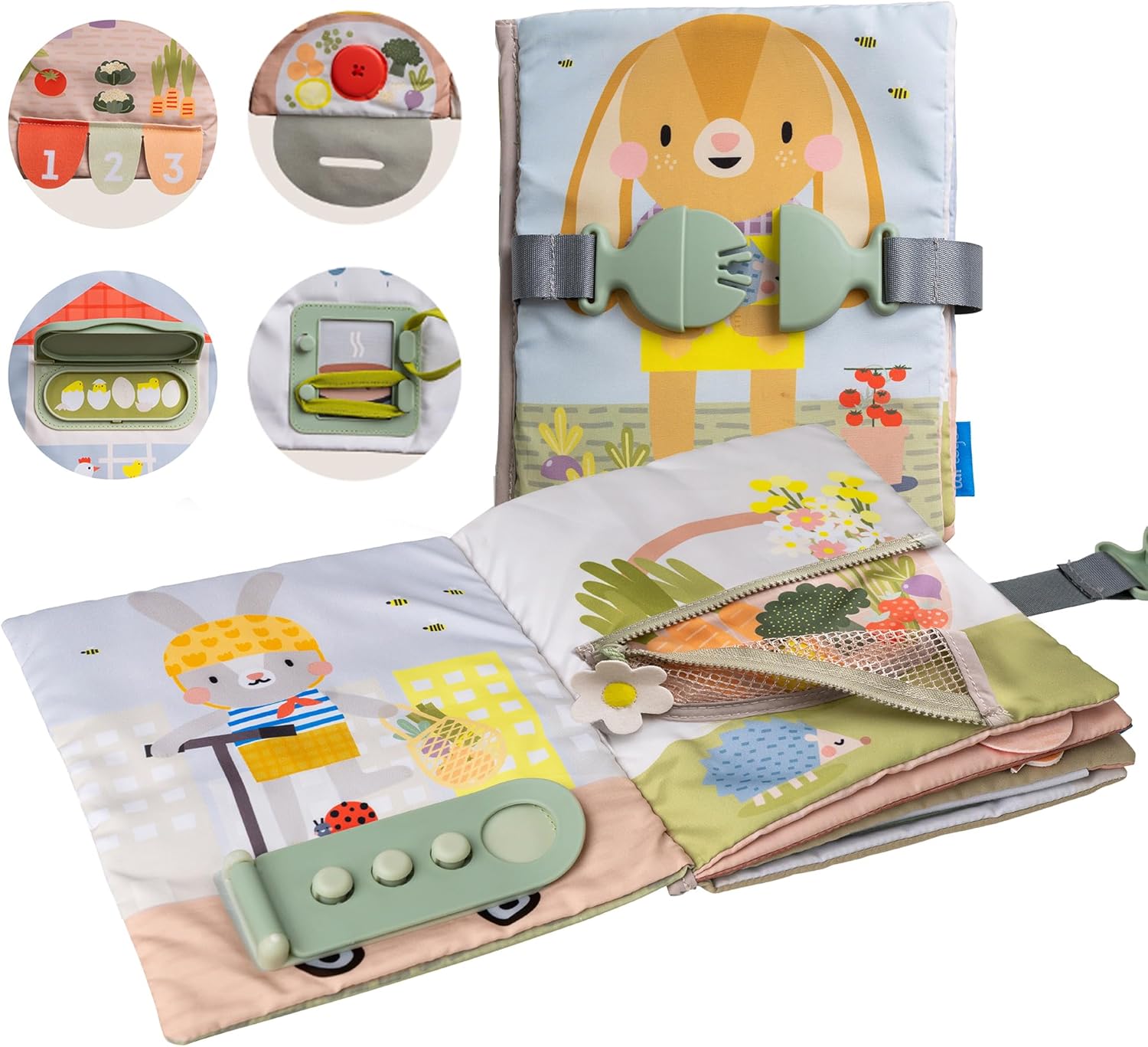 Detalle de Taf Toys 13355 Mi Primer Libro de Actividades