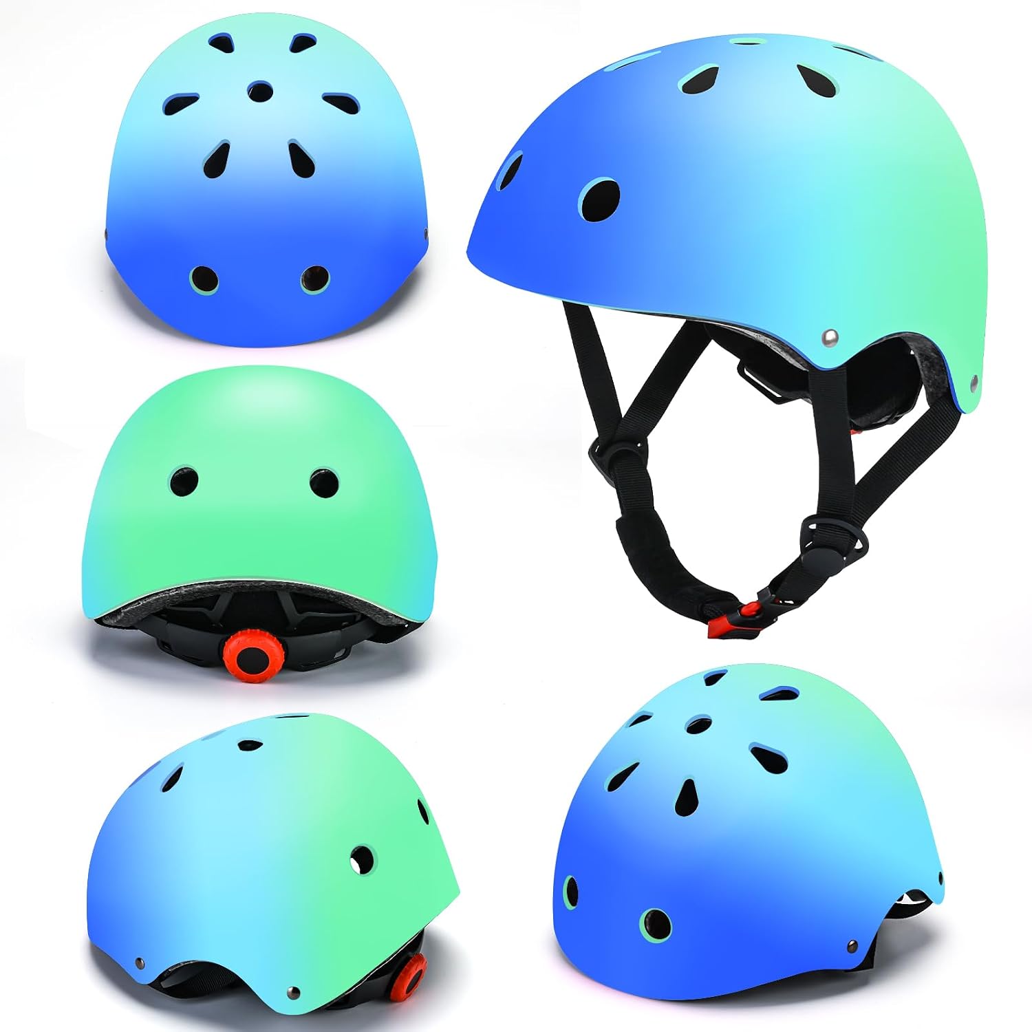 Thumbnail 6 de ArgoHome MD-710-S-Blue Kids Bike Helmet Set with Adjustable Fit and Pads