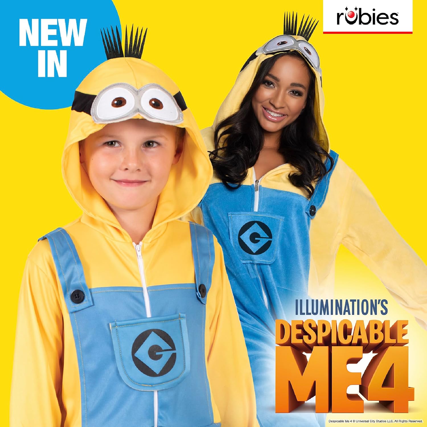 Thumbnail 3 de Rubie's Minion Tim Child Onesie UK size