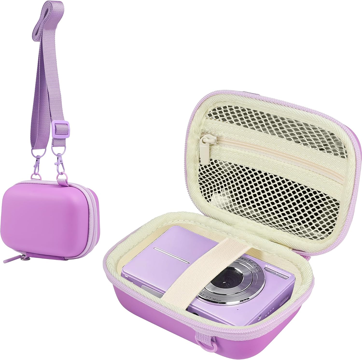 Detalle de Digitalkamera-Tasche 11,7 cm EVA Lila