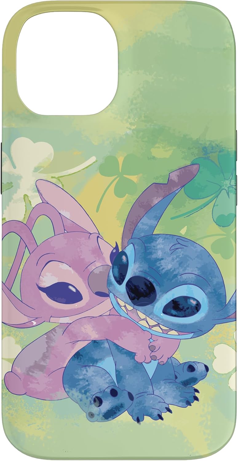Thumbnail 3 de Disney Stitch et Ange Trèfle Vert – Coque pour iPhone 11 Pro Max (officiel Disney Saint-Patrick)