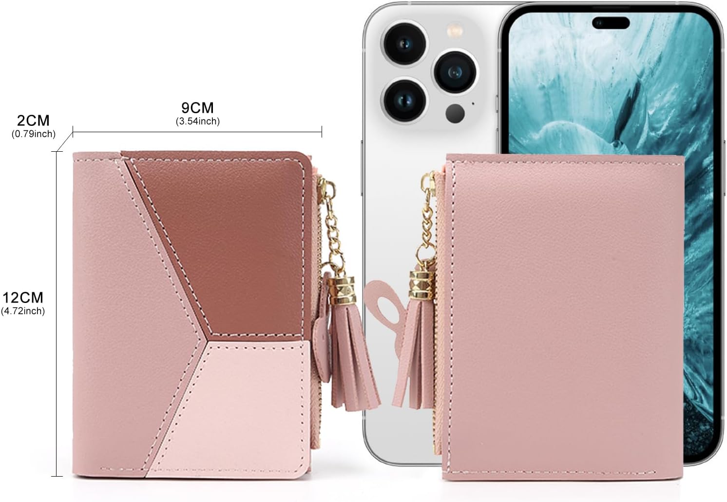 Thumbnail 2 de CHAOFANXI Portafoglio donna 12x9 cm 👛