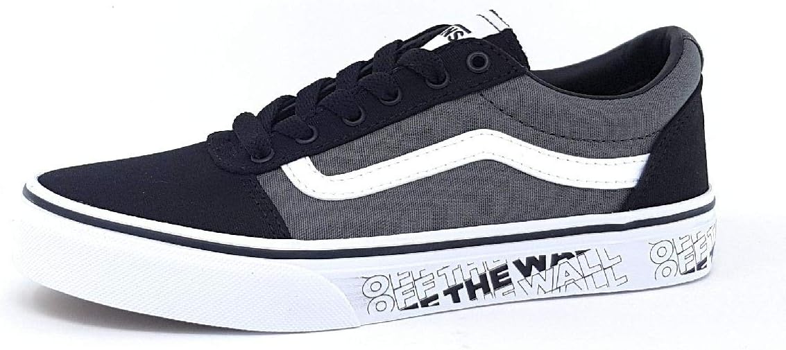 Thumbnail 6 de Sneaker unisex bambino Vans Y Atwood (suede) Raven/HA in tela e gomma