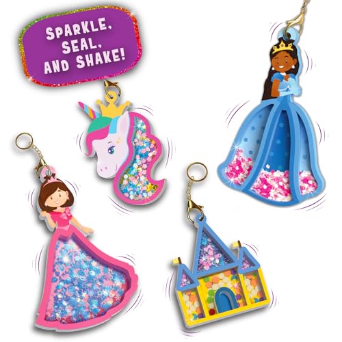 Detalle de Skillmatics Shake-its – Unicorns & Princesses, Glitter Art, Paper Craft Kit