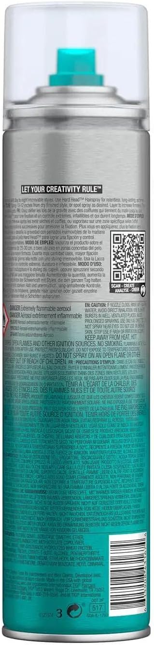 Detalle 2 de TIGI Hard Head Lacca fissaggio extra‑forte 385 ml