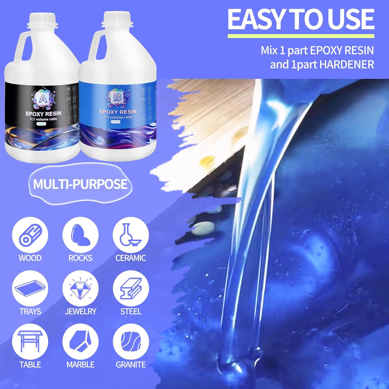 Thumbnail 1 de Ghguole Epoxidharz Set 4.5 L