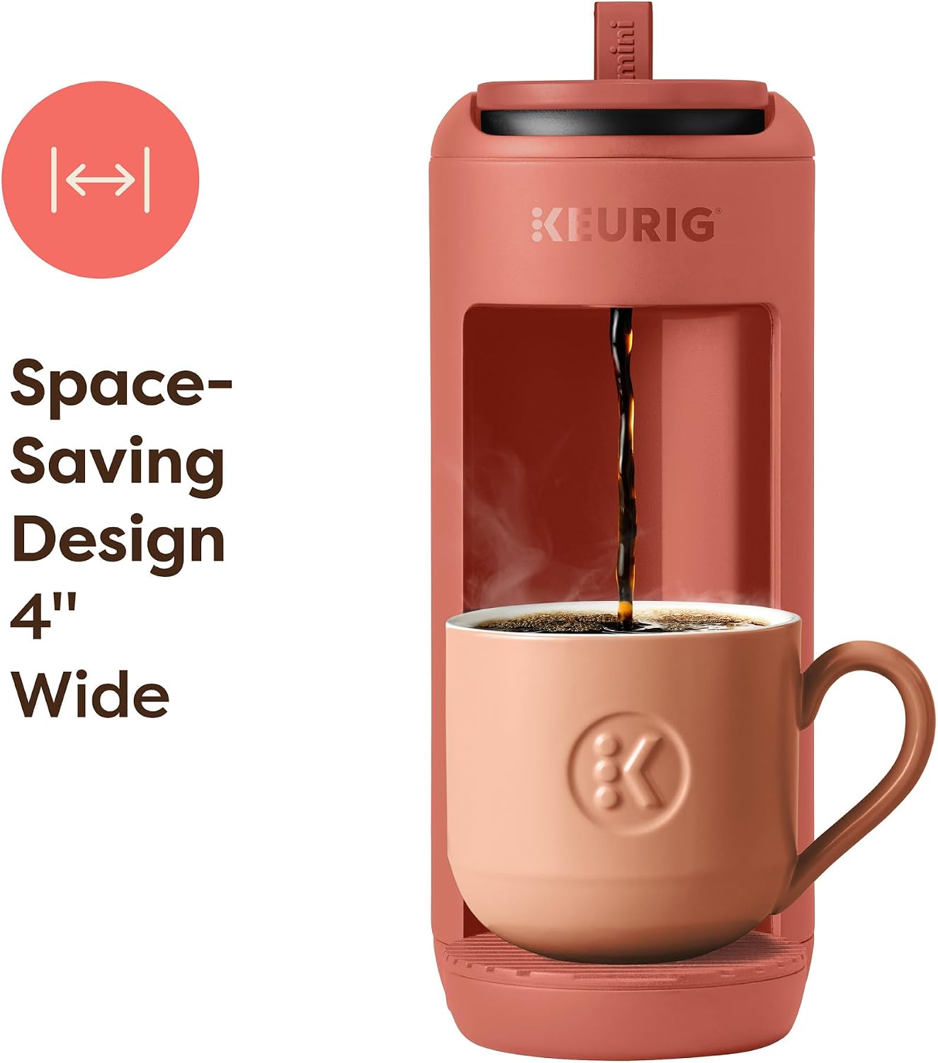 Detalle 2 de Keurig K-Mini Mate Compact 4" Single-Serve Coffee Maker
