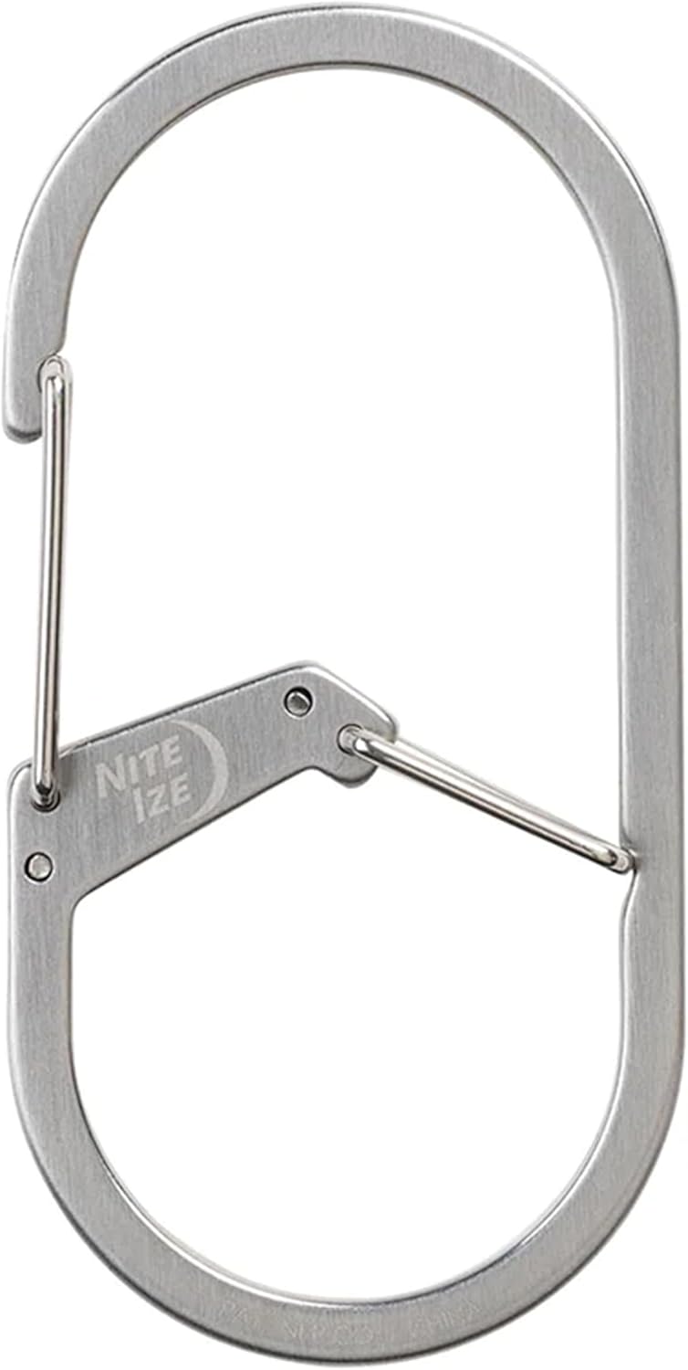 Detalle de NITEIZE Gカラビナー #4 ステンレススチール製カラビナー 18g
