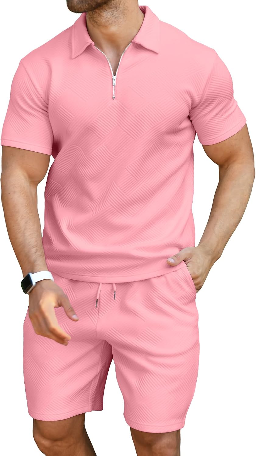 Thumbnail 1 de KUYIGO Men's Polo Tracksuit M-3XL