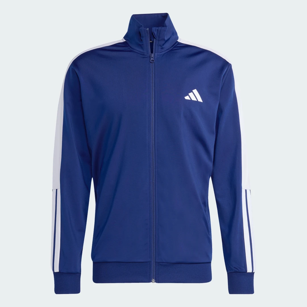 Detalle 2 de adidas Colourblock Track Top azul: chaqueta tipo track con diseño colorblock