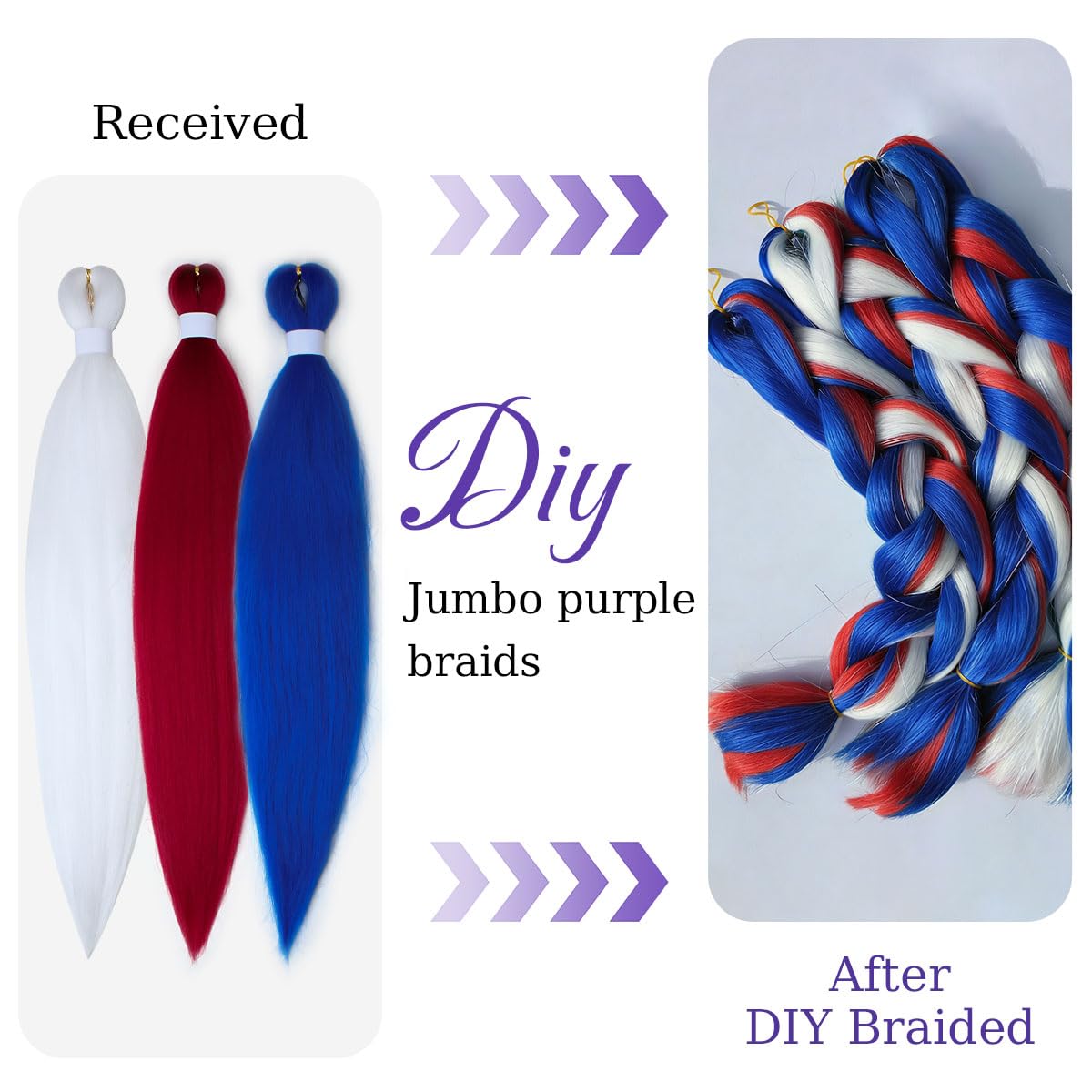 Detalle de Siphis Braiding Hair Extensions 26 Inch