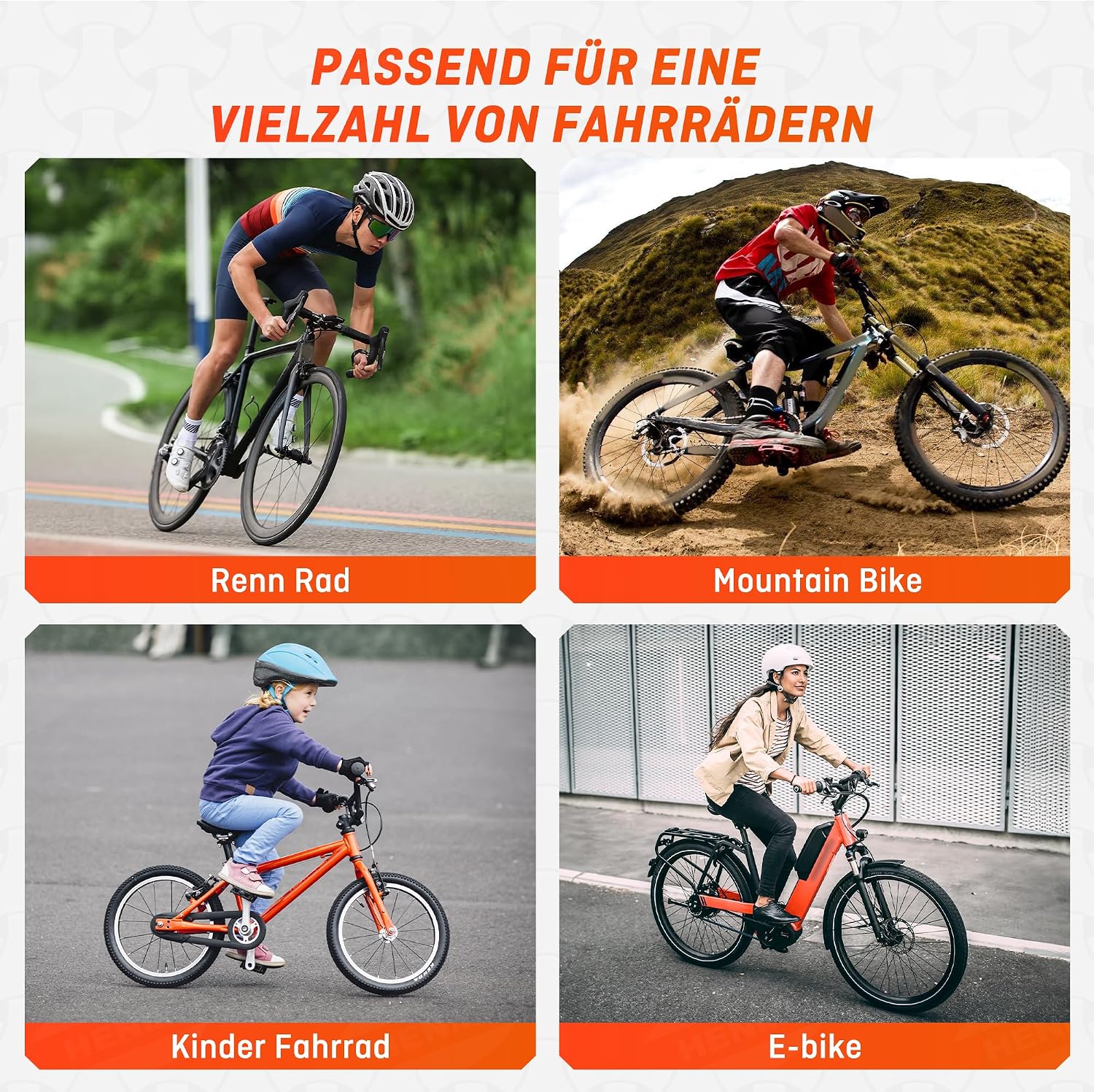 Thumbnail 5 de HENMI Fahrrad Rahmenschutz 4er Set – passgenauer Transportschutz für Rahmen und Kettenstreben