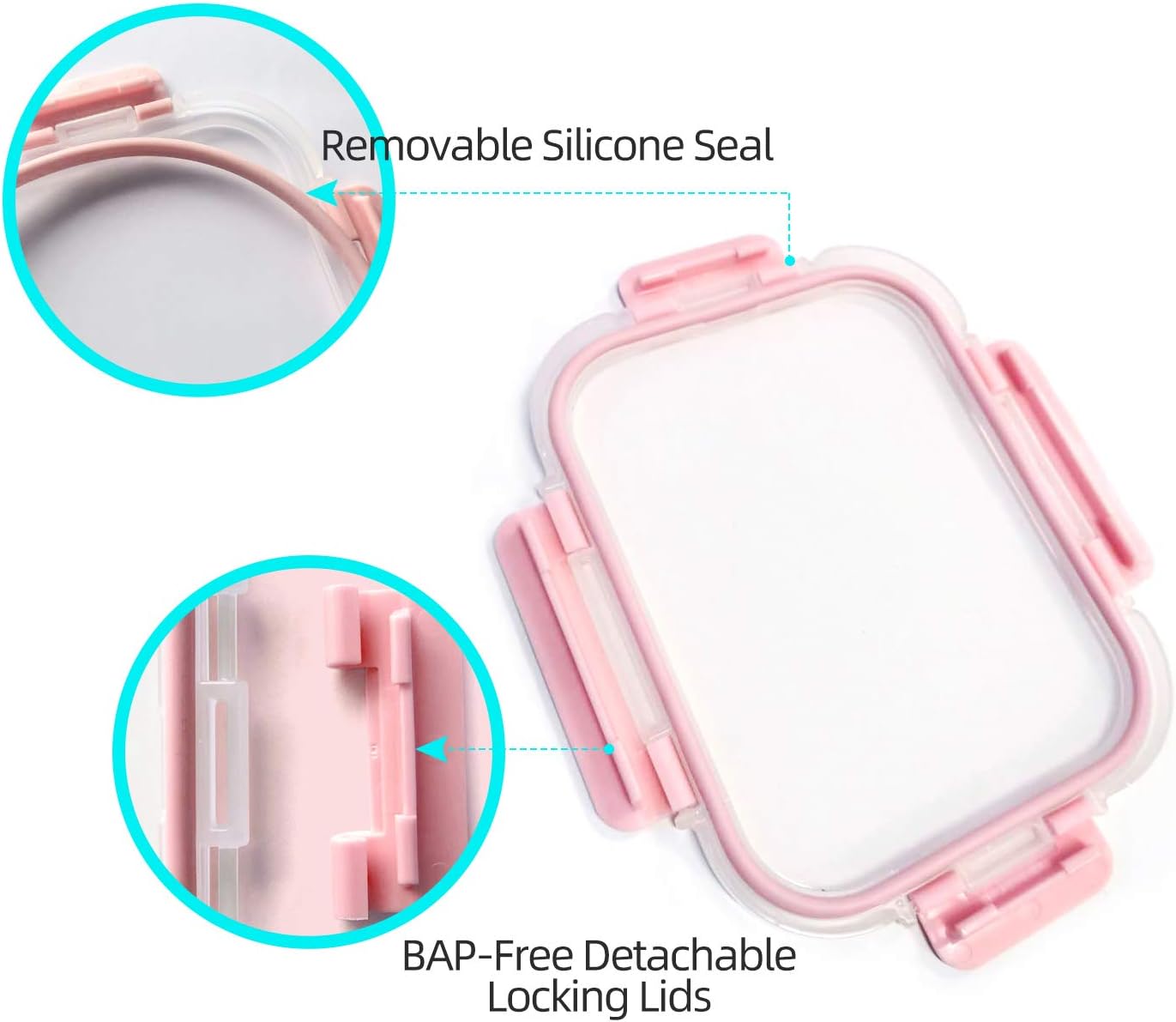 Thumbnail 2 de C CREST 10-Pack Glass Meal Prep Containers 🍲