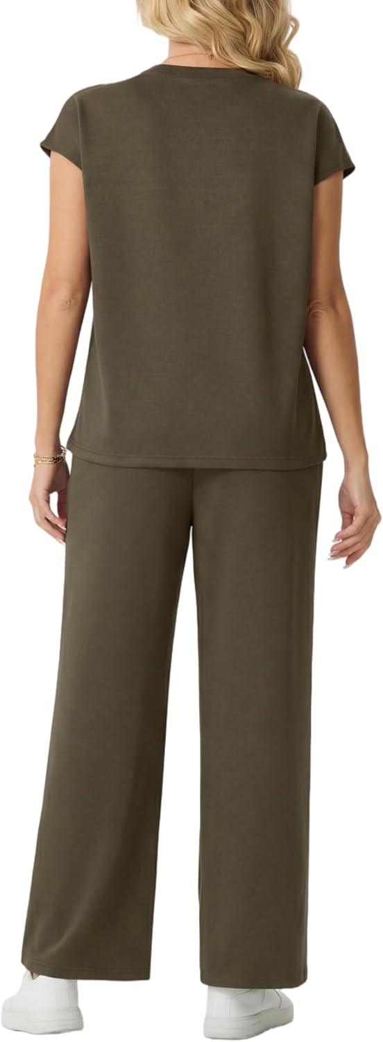 Detalle de GRECERELLE Two Piece Outfits for Women – Lightweight Summer Travel Set