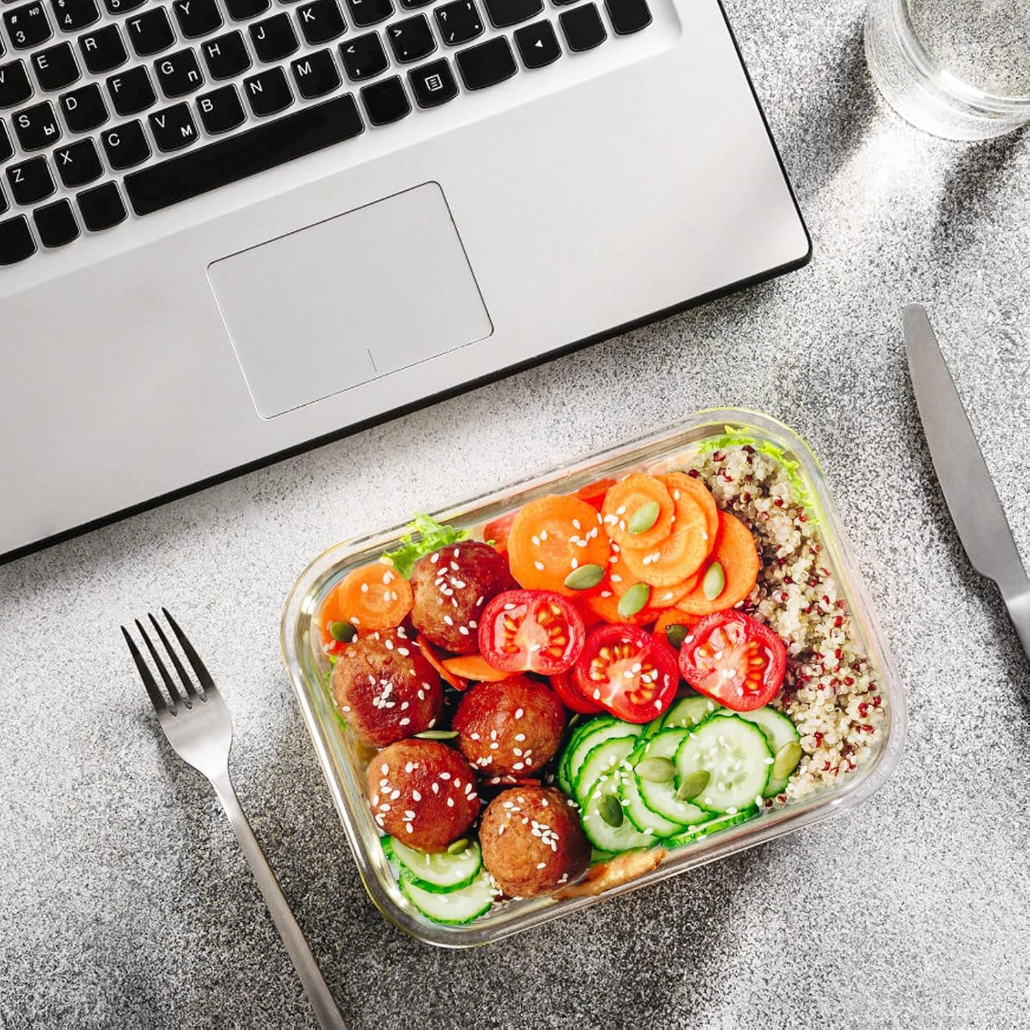 Thumbnail 4 de M MCIRCO 24-Piece Glass Food Storage Containers 🍱