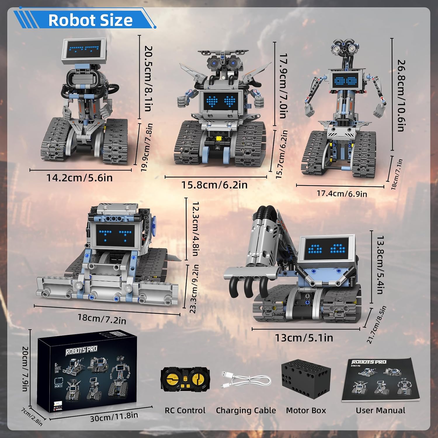 Thumbnail 6 de Johnny 5 5 in 1 Robot Set for STEM
