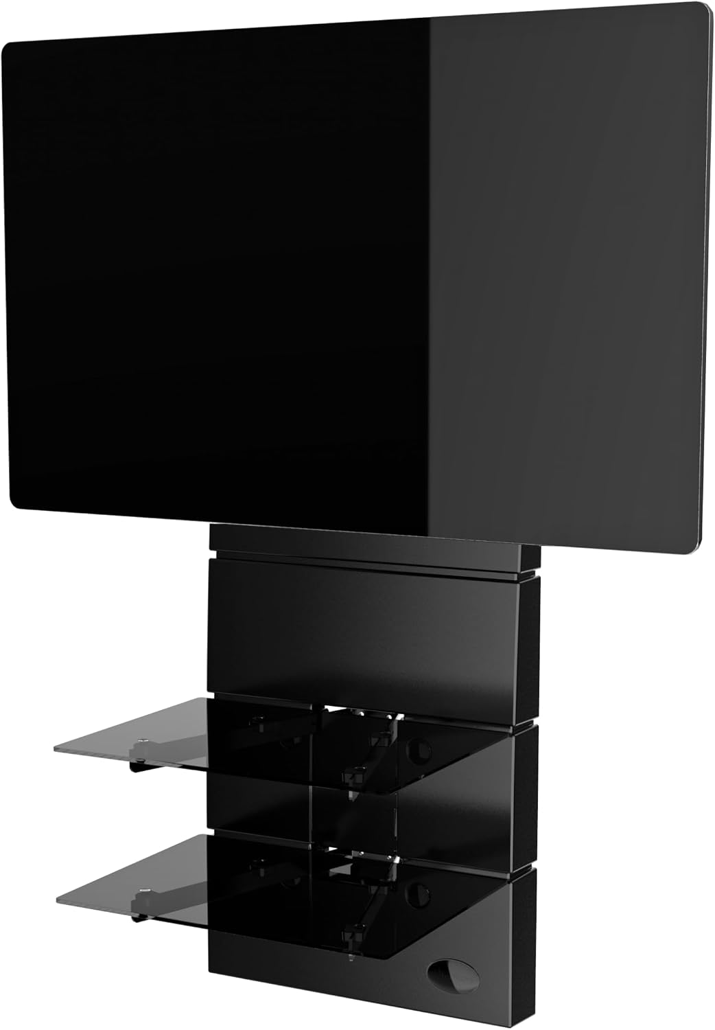 Detalle de Meliconi Ghost Design 3500 Rotation: supporto a parete per TV da 32" a 70" in nero opaco