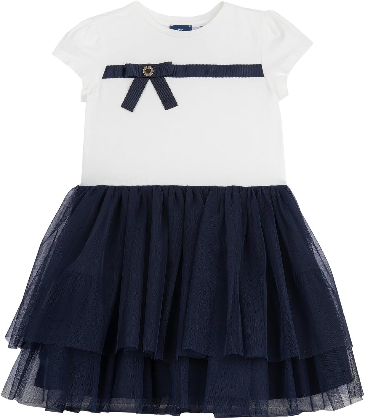 Chicco Idéale comme Robe de Cérémonie 261 – Robe Élégante à Manches Courtes pour Fille (Lot de 1)