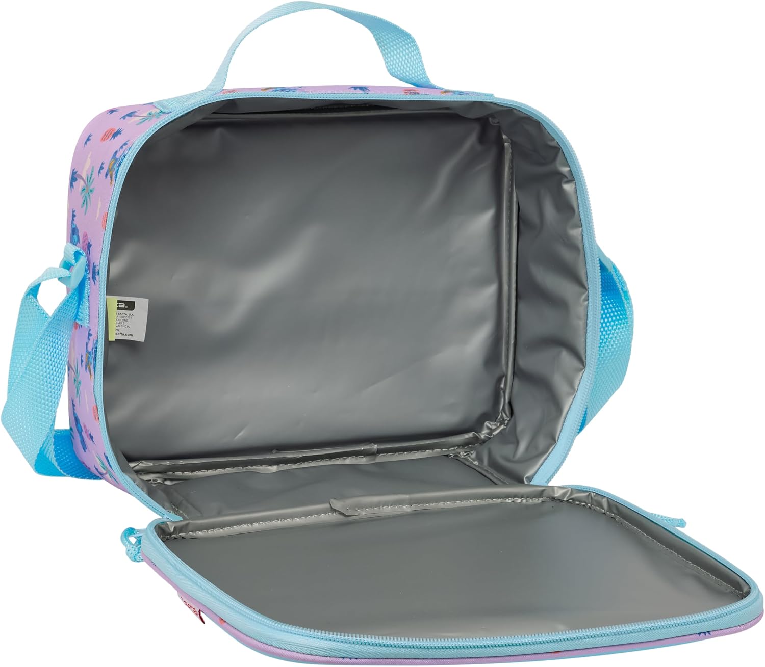 Detalle 1 de Stitch Porte-goûter Thermique 3D – Réfrigérant portable imperméable, 25 x 9 x 19,5 cm