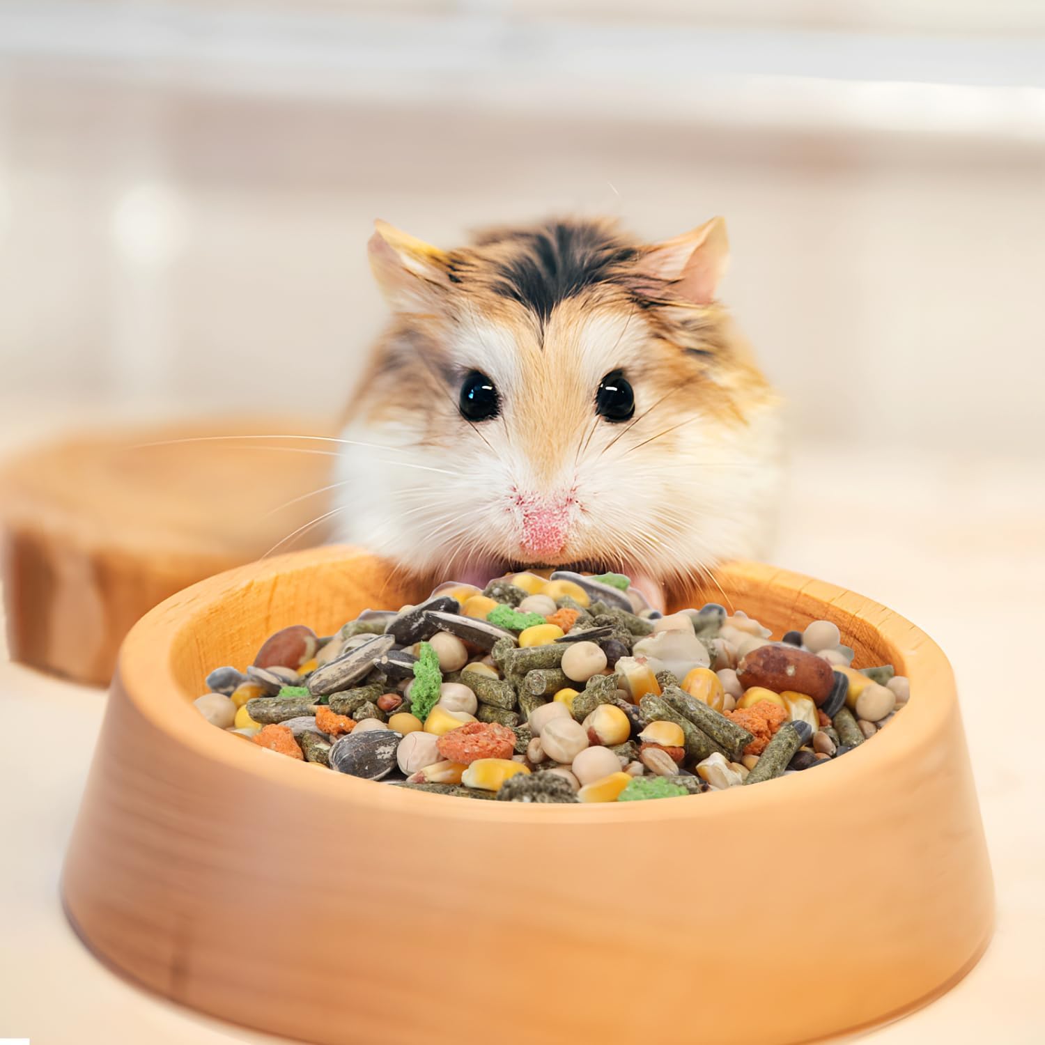 Thumbnail 6 de Nobleza – Alimentation hamster et cochon d’Inde (500 g) à base de céréales multi-grains