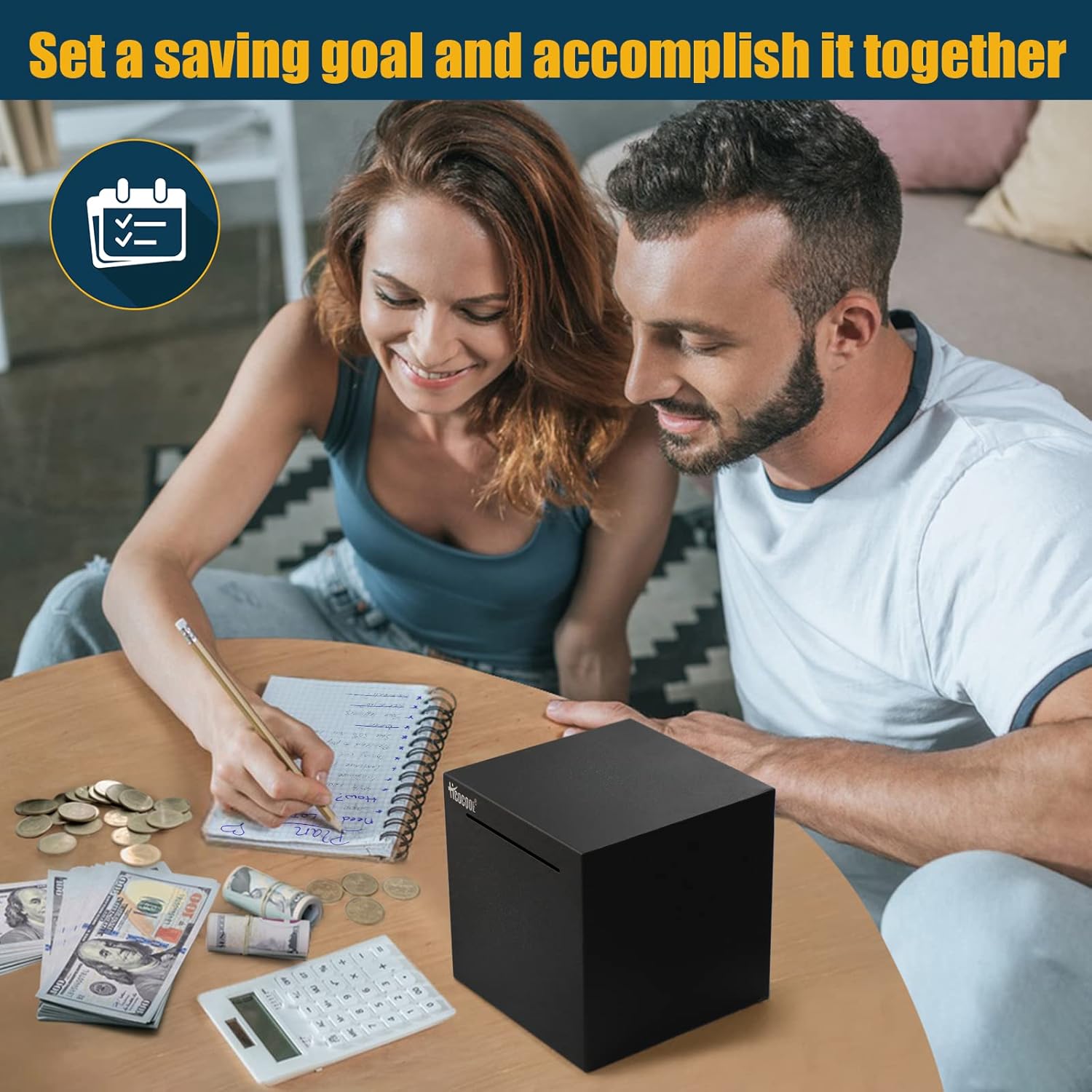 Thumbnail 5 de hicocool Piggy Bank for Adults 4.72 inch