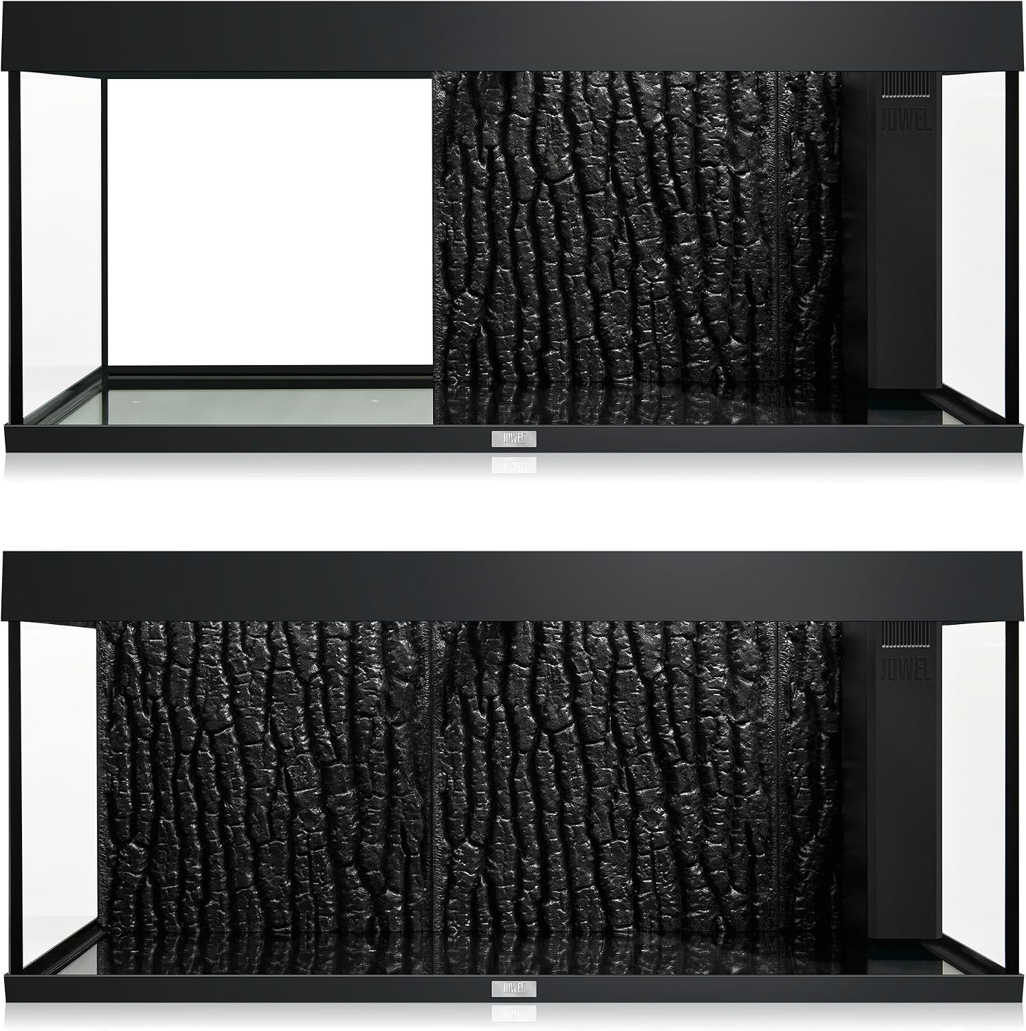 Detalle de Juwel Aquarium 86910 STR 600 – czarne, strukturalne tło do akwarium