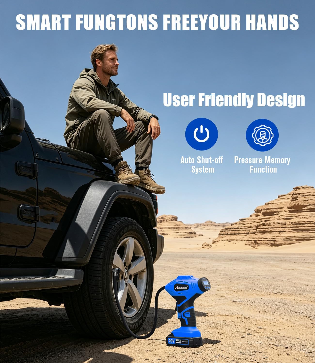 Thumbnail 2 de AVID POWER Cordless Tire Inflator 20V