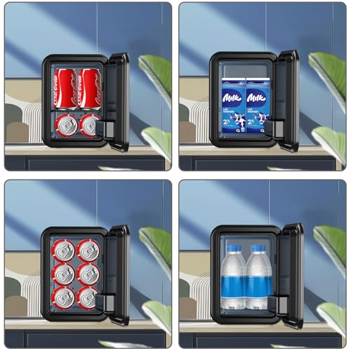 Detalle de Enventor Mini Fridge 4 Litre – Portable Cooler and Warmer (AC + 12V DC)