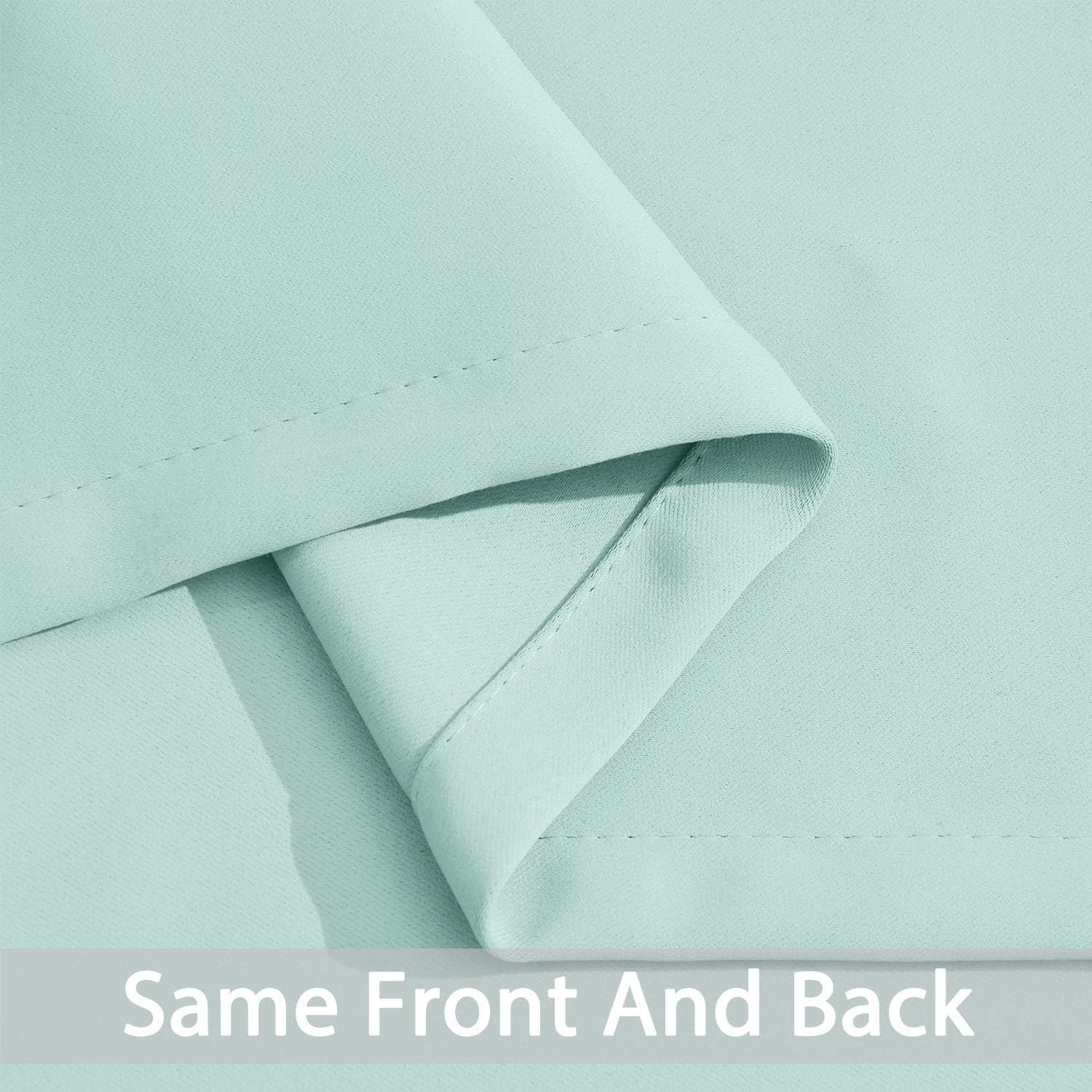 Thumbnail 5 de Yakamok Pure White Curtains 52 x 54 Inch