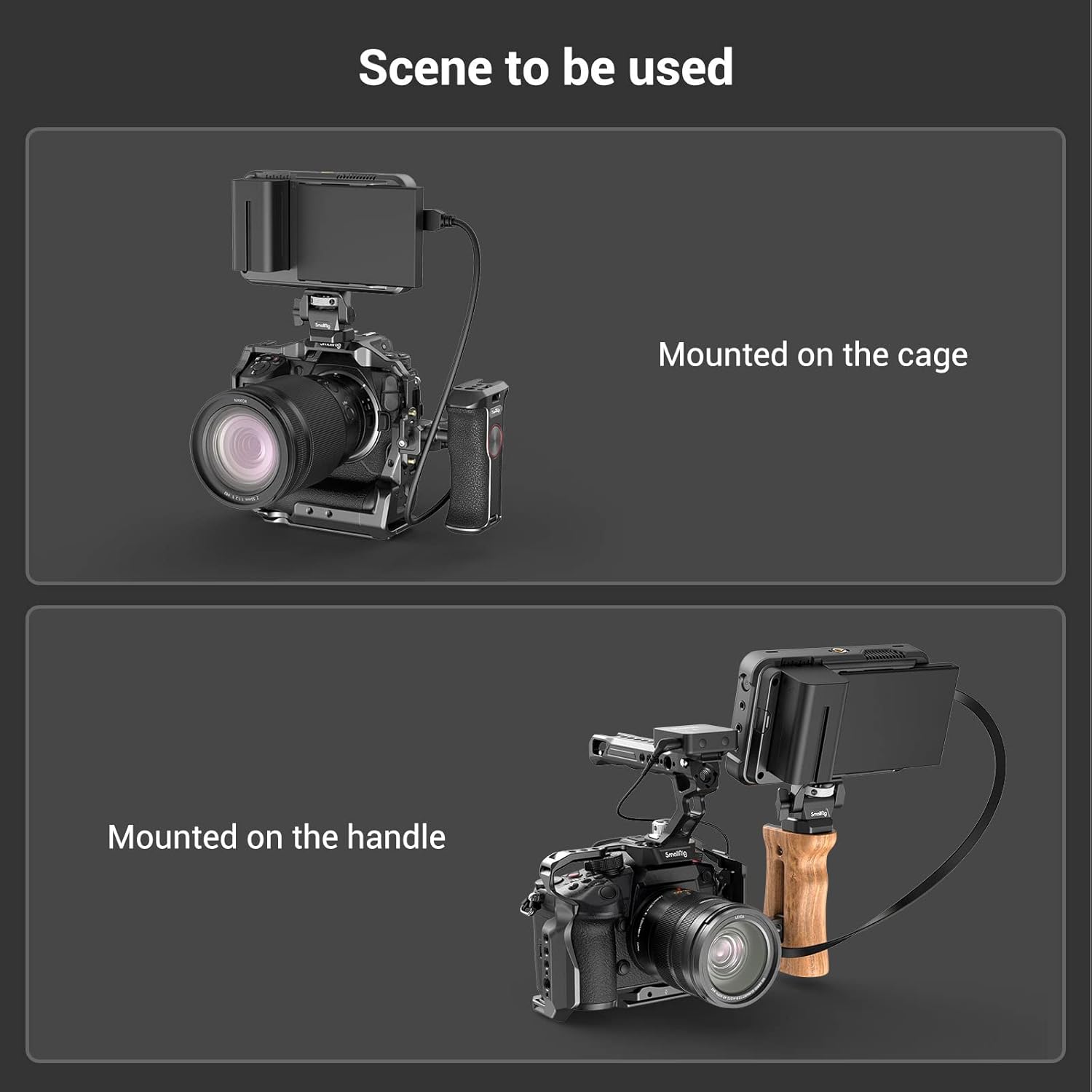 Thumbnail 6 de SMALLRIG 2904B Monitorhalterung 5"–7"