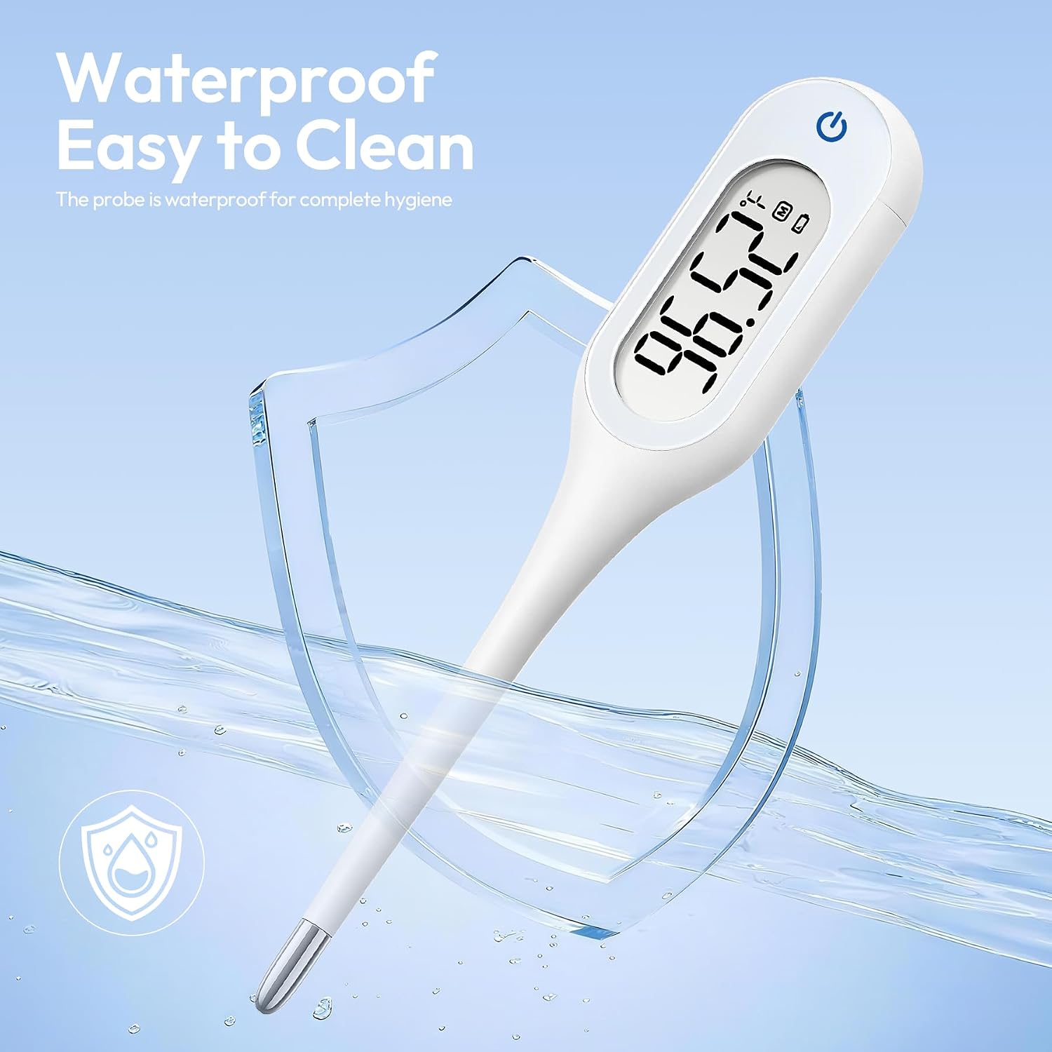 Detalle de Tempx 8-Second Digital Thermometer for Adults and Kids