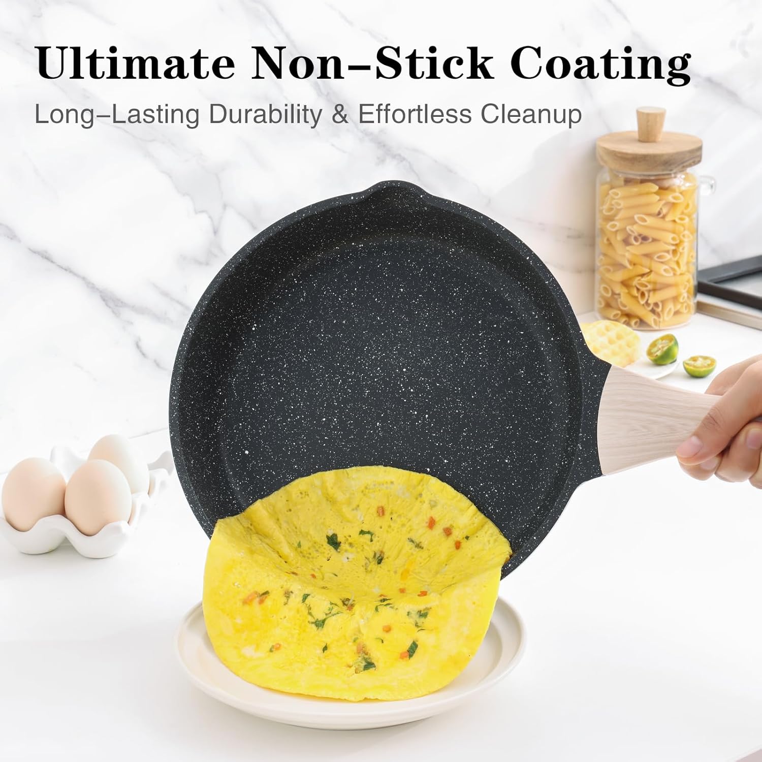 Thumbnail 1 de Kordisen 3-Piece Nonstick Frying Pan Set 8/9.5/11