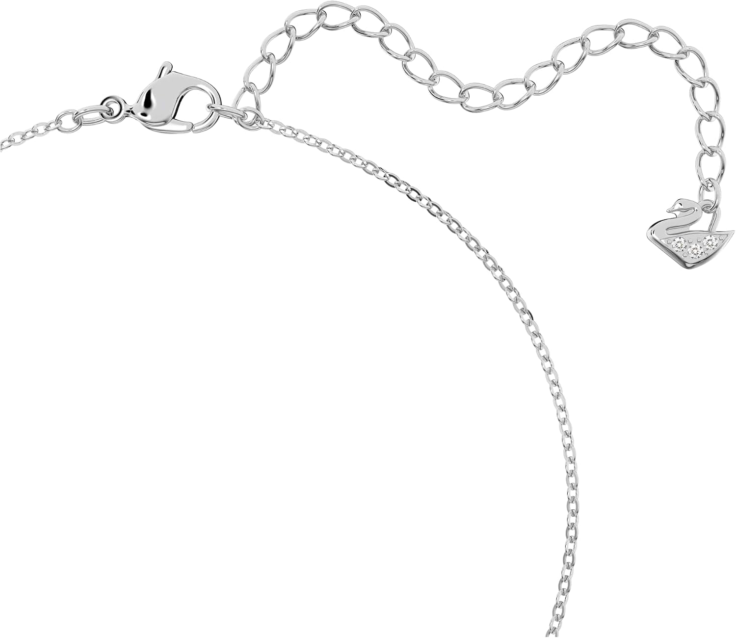 Detalle 1 de Swarovski Collar Creativity con aro y cristales blancos para mujer