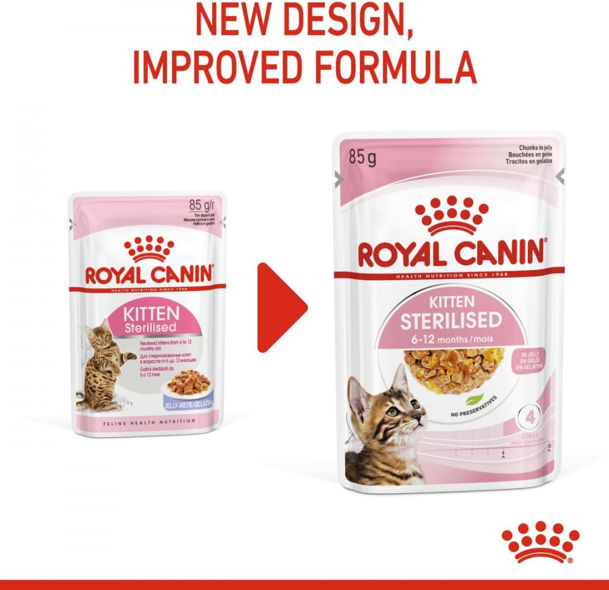 Thumbnail 4 de Royal Feline Kitten Royal 85 g