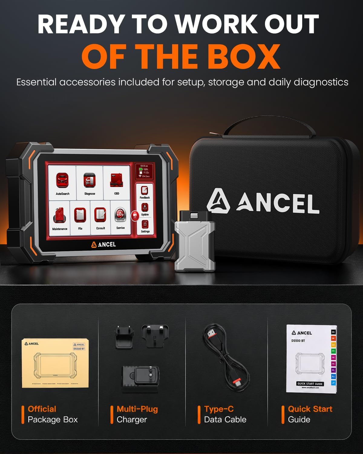 Thumbnail 6 de ANCEL DS500BT 7" Diagnostic Scanner