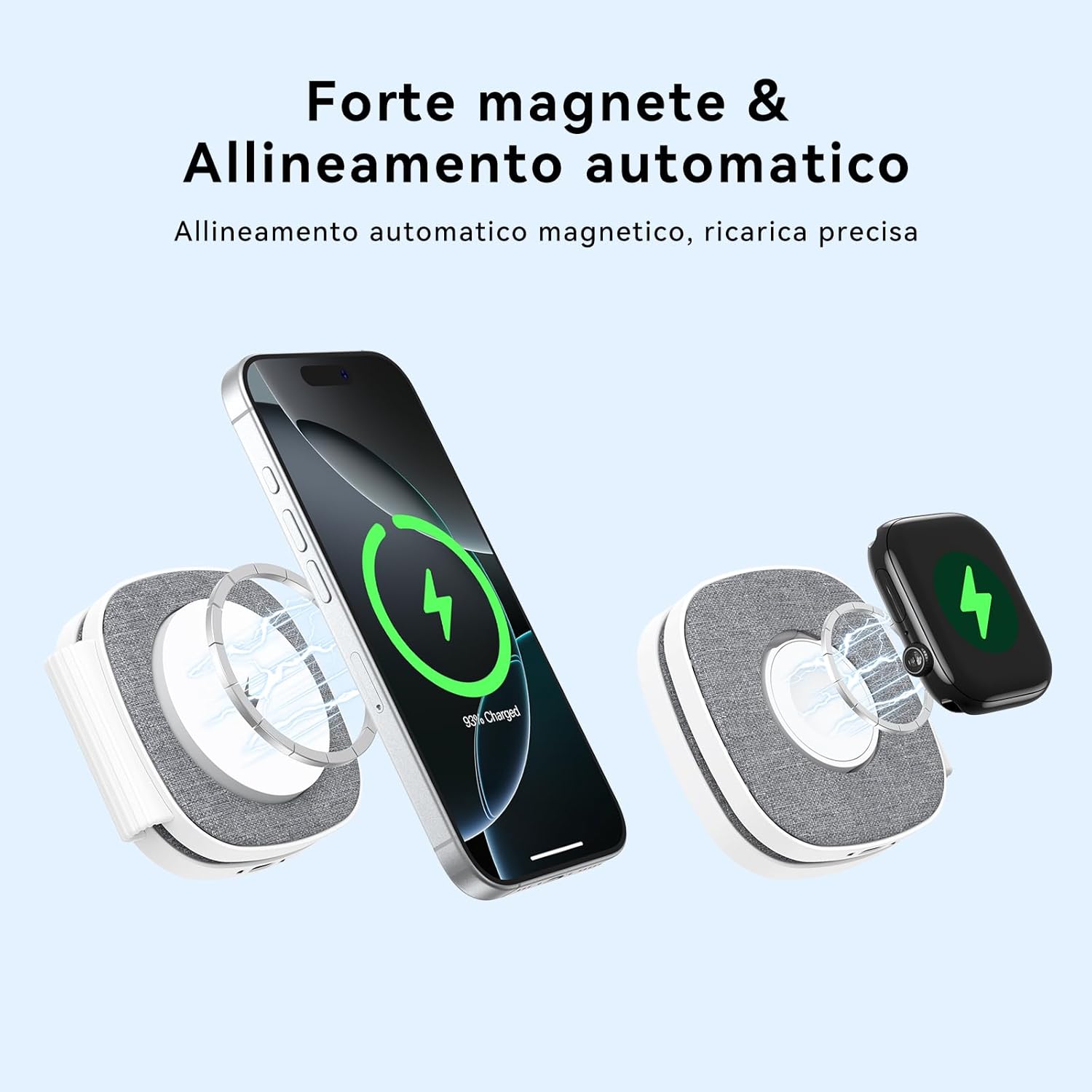 Thumbnail 4 de Caricatore MagSafe 2 in 1 per iPhone