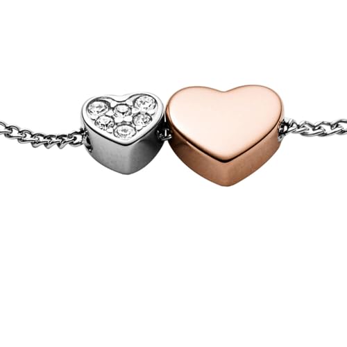 Thumbnail 2 de Fossil Pulsera de cadena fina en acero inoxidable con cierre de langosta para mujer