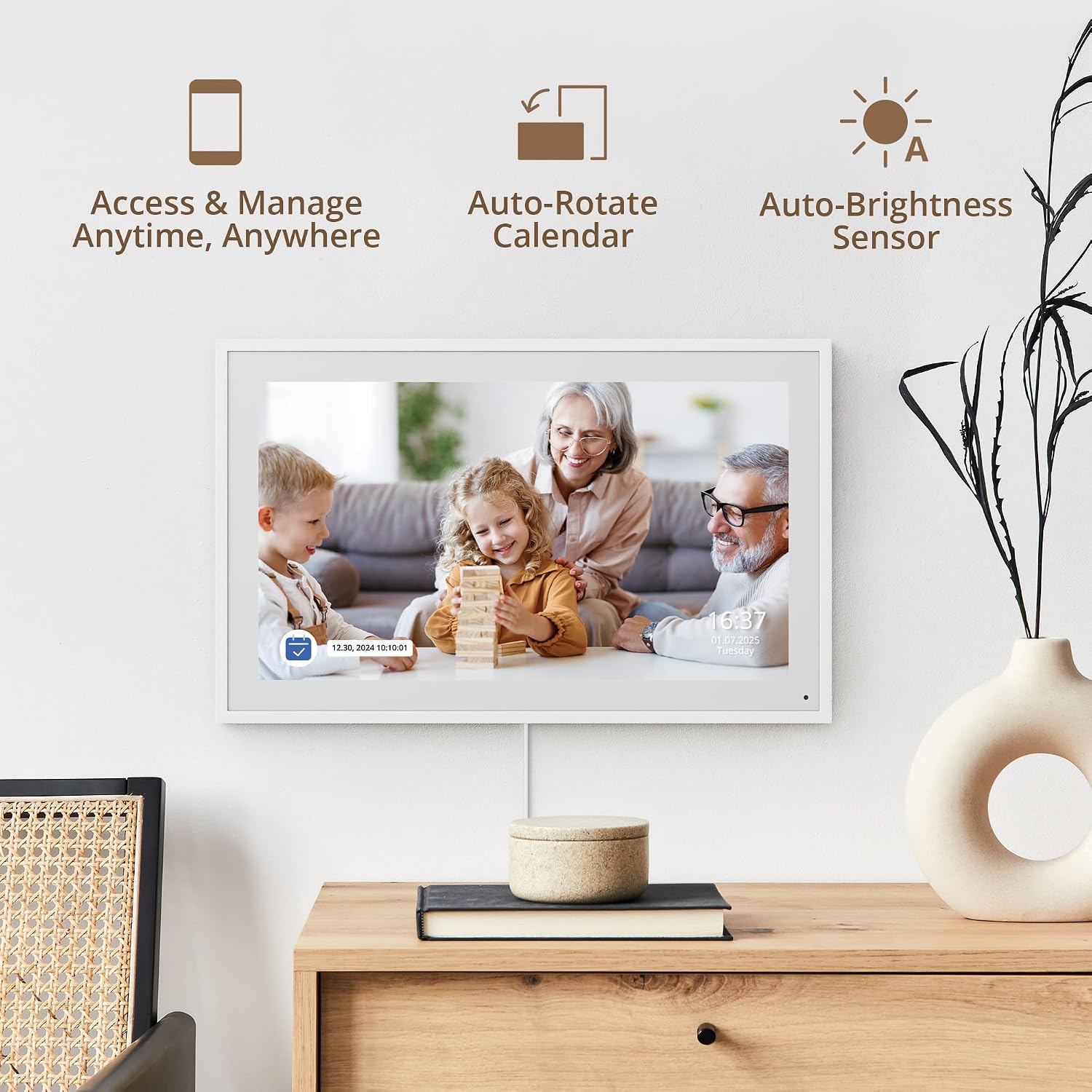 Thumbnail 5 de Dragon Touch Calendario Digitale 15,6" Touch Screen 📅