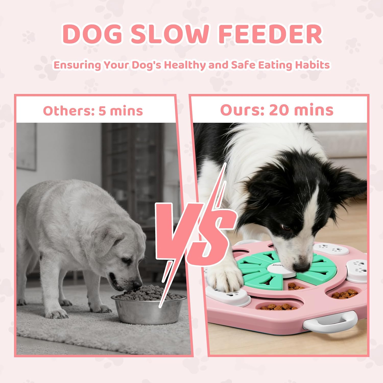 Thumbnail 4 de MateeyLife Interactive Dog Toy: 2-Level Puzzle & Slow Feeder for Brain-Training
