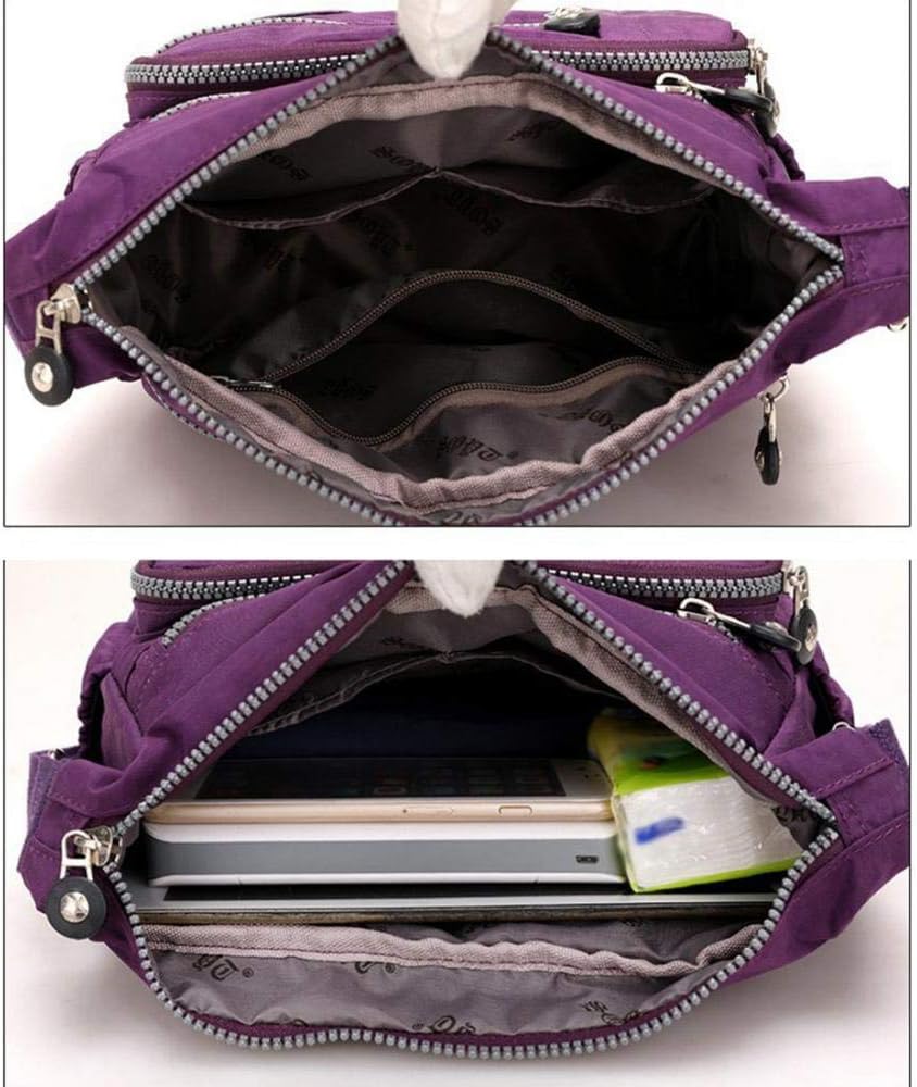 Thumbnail 4 de Milky Way Nylon Crossbody Bag, Waterproof