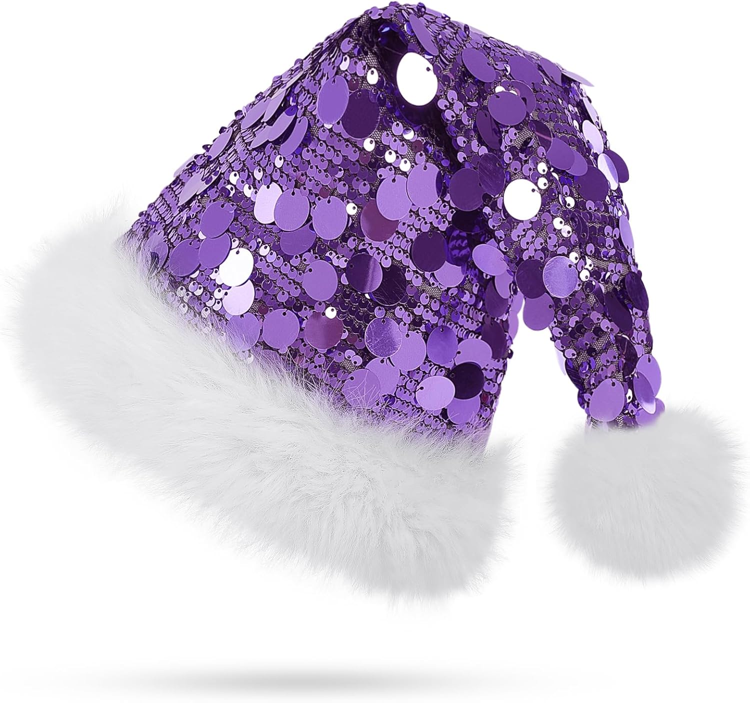 Detalle de Bonnet de Noël pailleté adulte KONVINIT