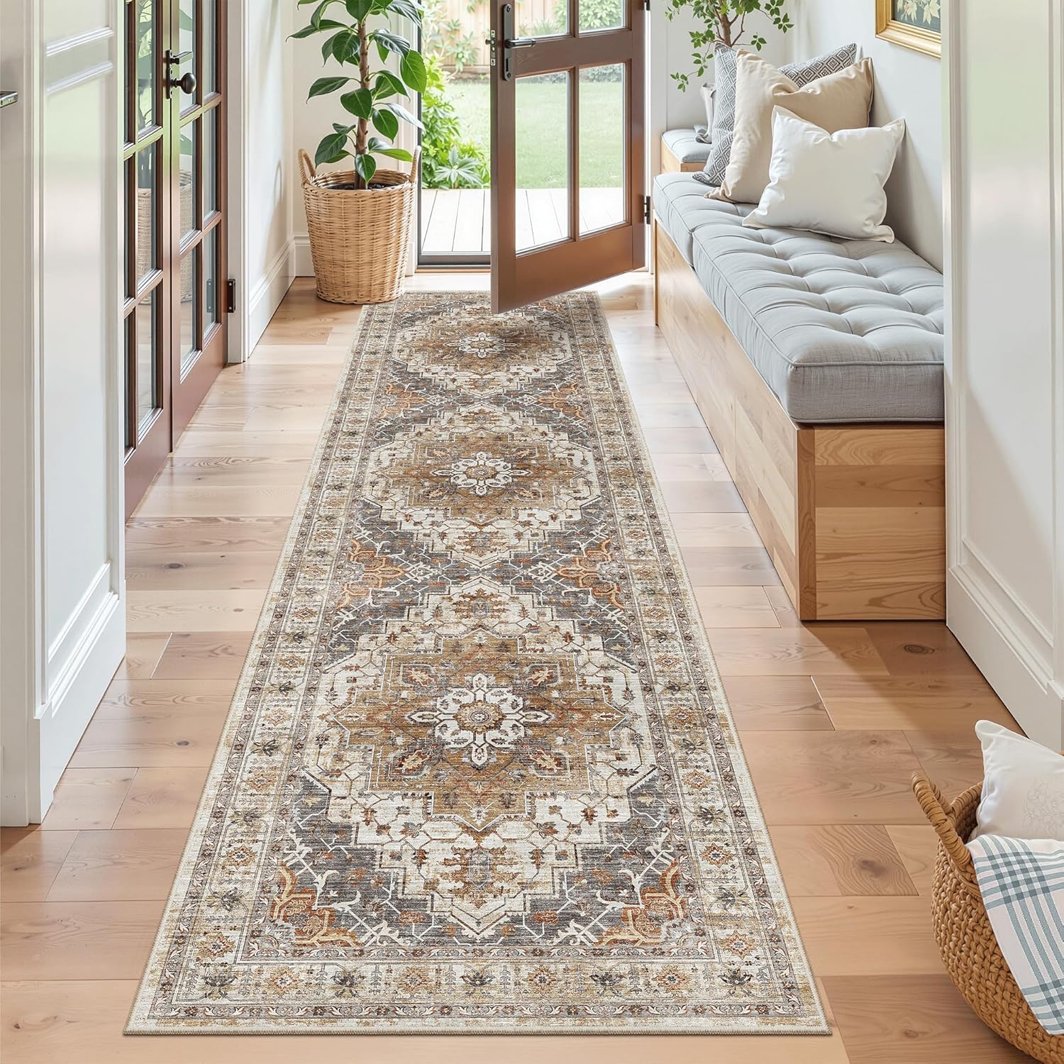 Thumbnail 3 de Madane Runner Rug 2x8 hallway runner 🏠