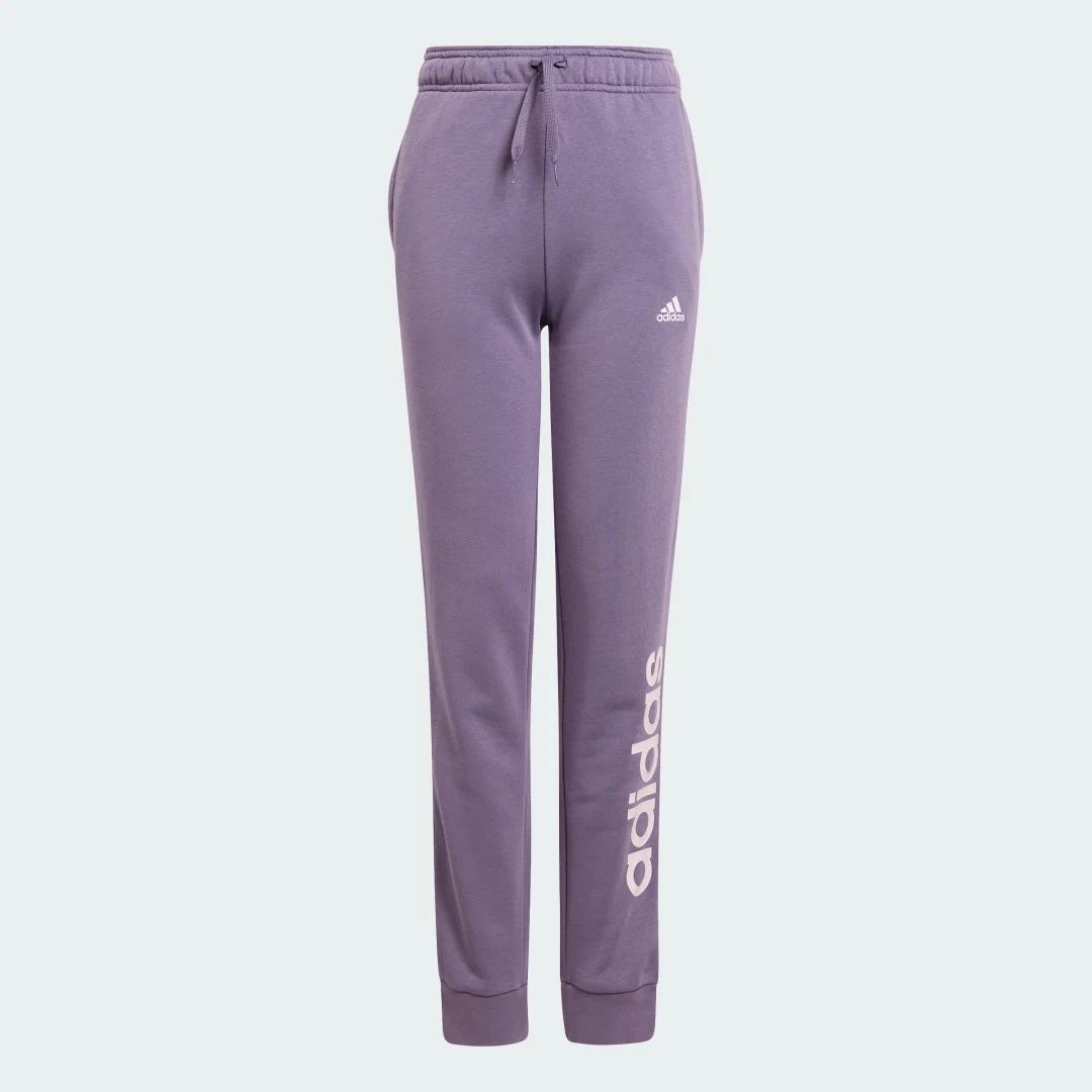 Detalle de Pantalón Essentials Linear Logo de Adidas (violeta) – guía de compra