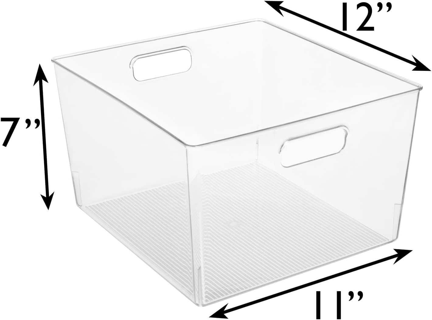 Thumbnail 5 de ClearSpace Clear Plastic Storage Bins 12x11x7
