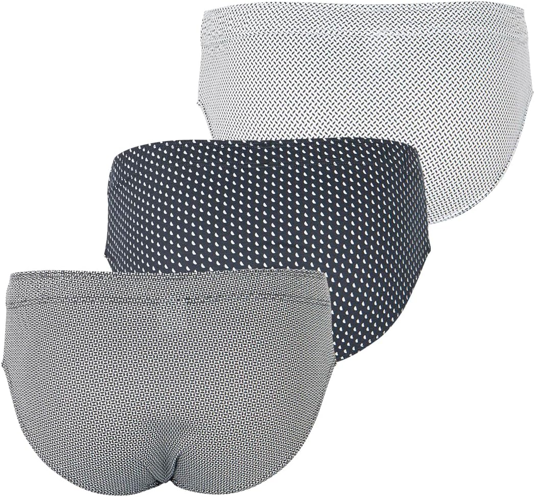 Thumbnail 2 de Eminence lot de 3 slips taille basse homme en jersey 100% coton peigné (motif)