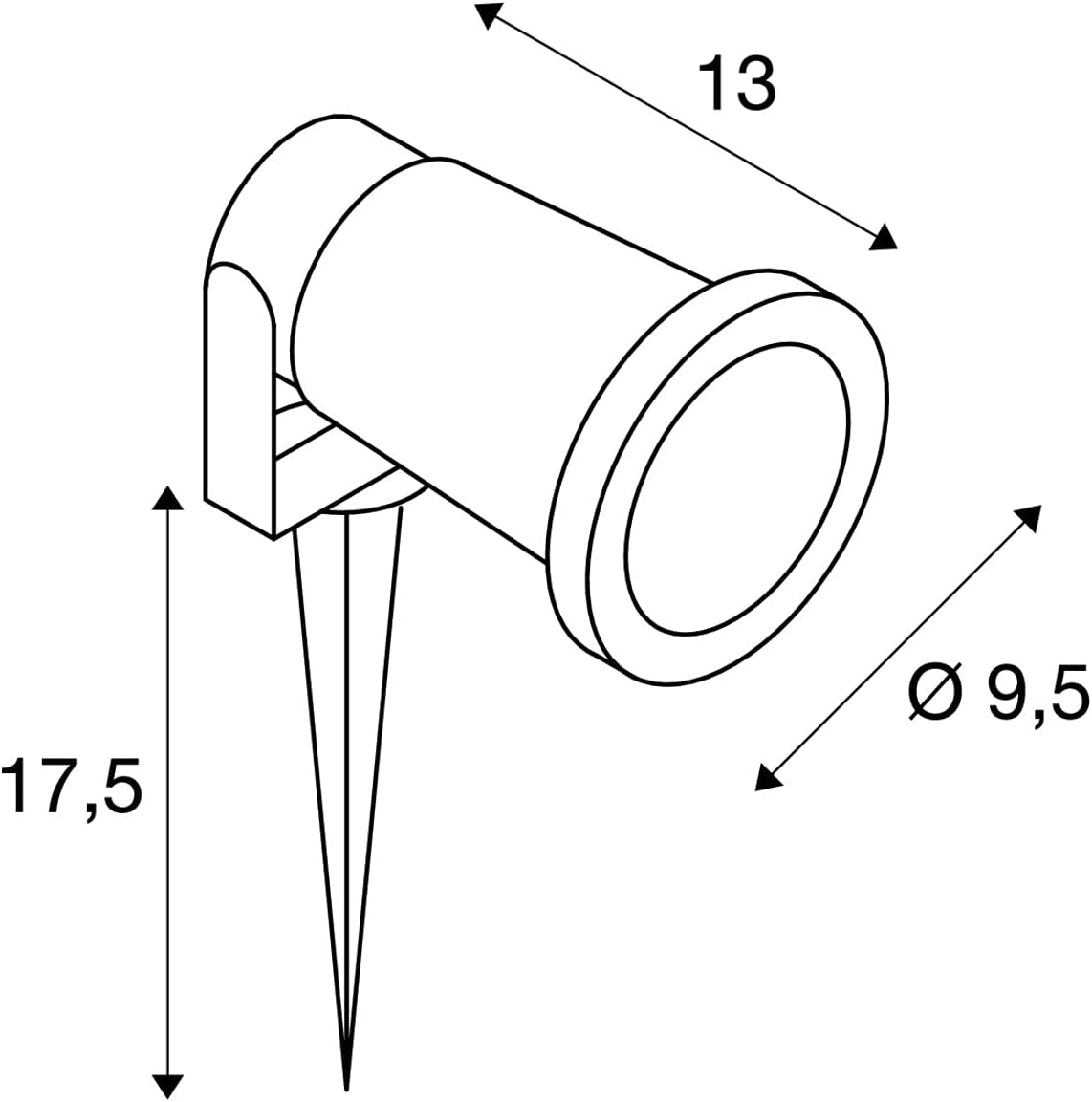 Thumbnail 4 de SLV Nautilus XL Projecteur LED avec piquet – éclairage extérieur polyvalent et durable